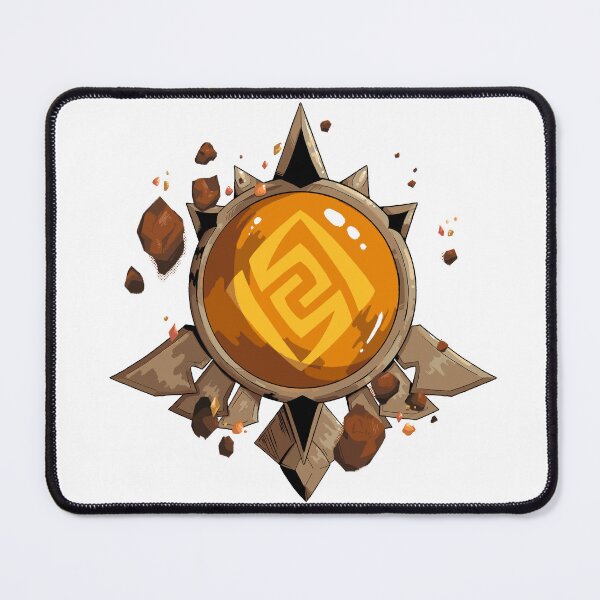 Item preview, Geo Vision (Mondstadt) designed and sold by Art by Syren.