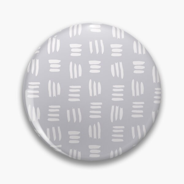 Item preview, Triad Lines in White on Grey  designed and sold by Meena-and-Fox.
