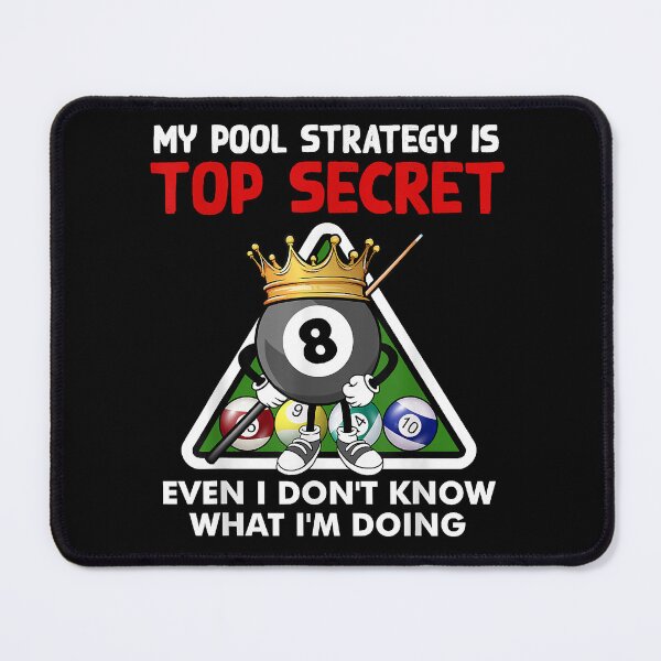Item preview, Funny Billiards Art For Men Women Billiards Pool Players designed and sold by BlancheBaughman.