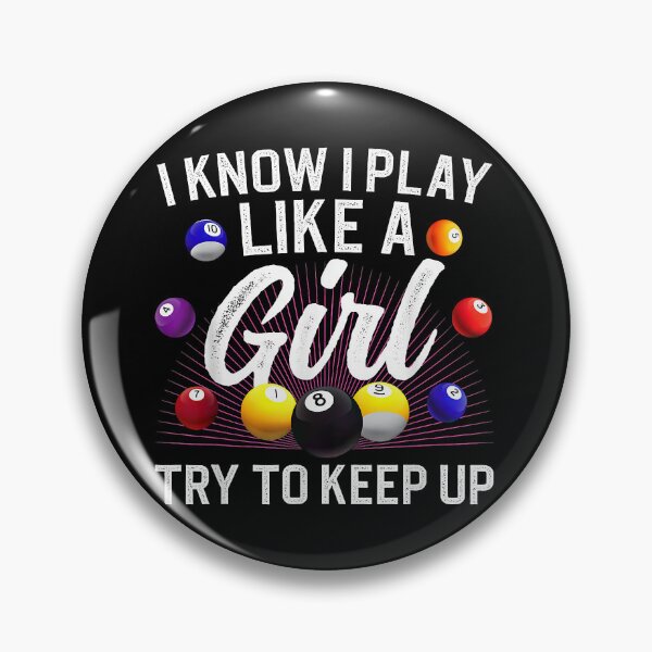Item preview, Funny Billiards Design For Women Girls Pool Billiard Player designed and sold by BlancheBaughman.