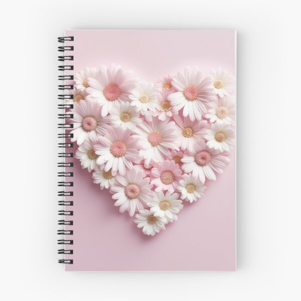 Item preview, Heart of Daisies - Summer Floral Love - Pink  designed and sold by MysticMarble.