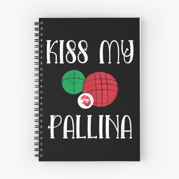 Item preview, Funny Bocce Ball Kiss My Pallina Lawn Bowilng   designed and sold by BlancheBaughman.