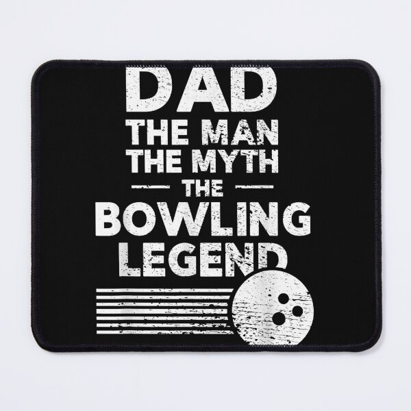Item preview, Funny Bowling  For Dad  He Man He Myth  designed and sold by BlancheBaughman.
