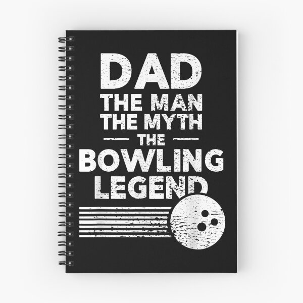 Item preview, Funny Bowling  For Dad  He Man He Myth  designed and sold by BlancheBaughman.