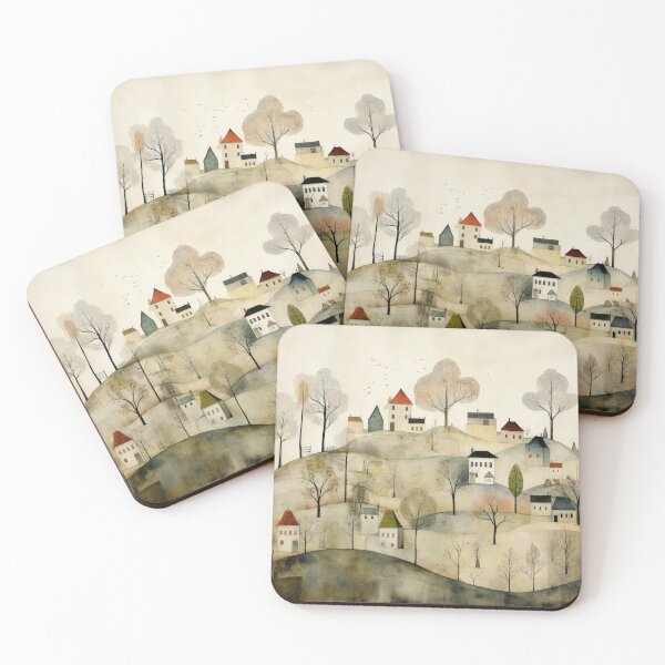 Item preview, Little village landscape designed and sold by Adriano Carrideo.