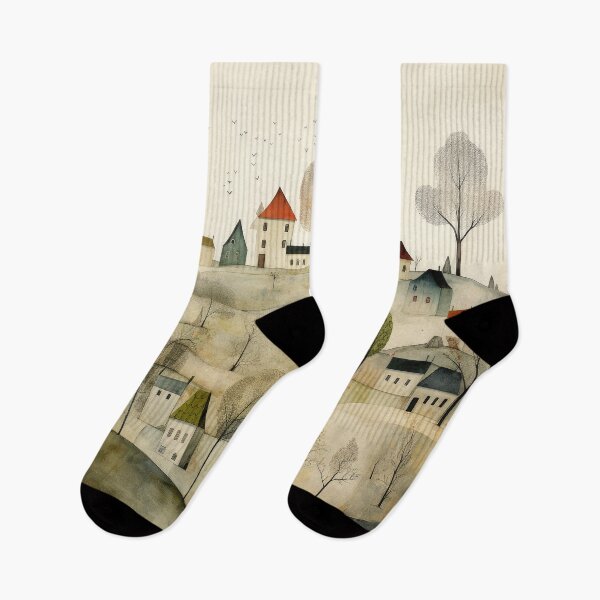 Item preview, Little village landscape designed and sold by Adriano Carrideo.