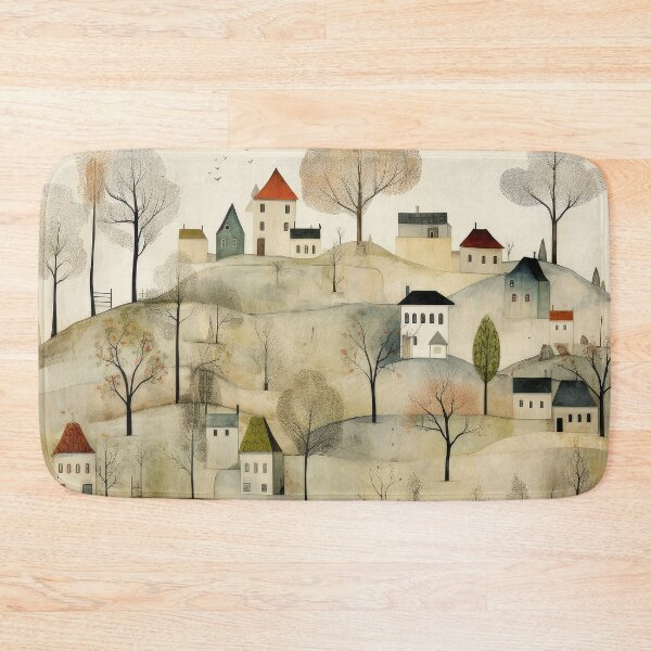Item preview, Little village landscape designed and sold by Adriano Carrideo.