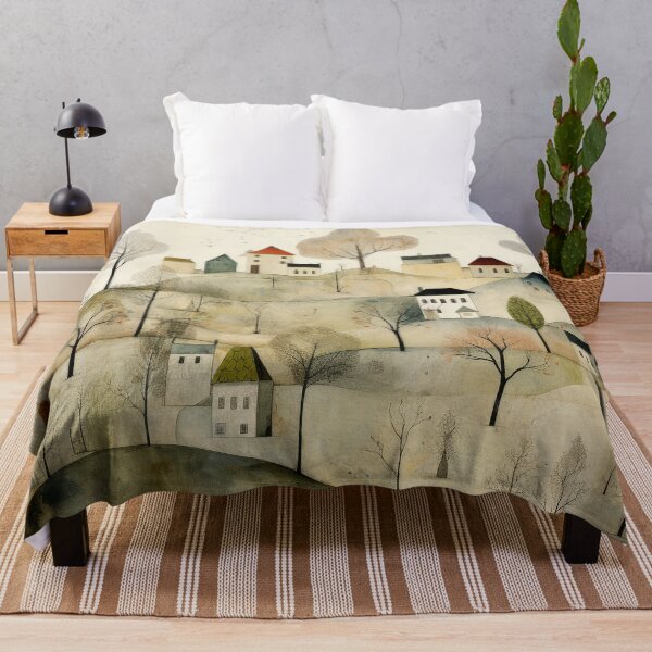 Item preview, Little village landscape designed and sold by Adriano Carrideo.