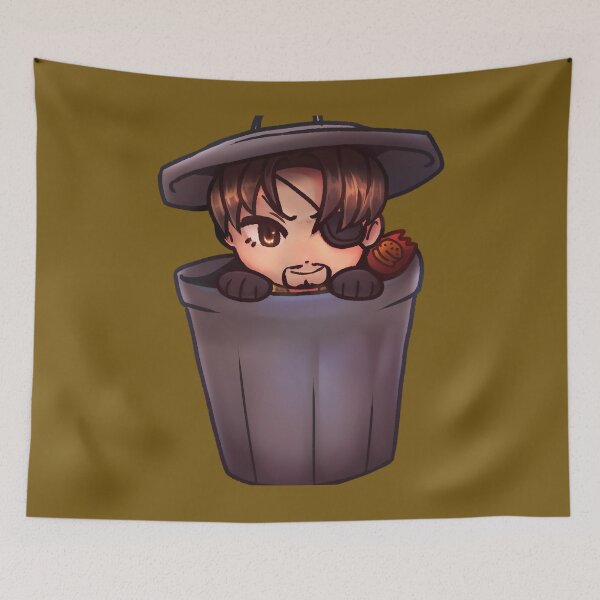 Item preview, Majima everywhere chibi trashcan Goro 	 	 designed and sold by ljjvahtgewx19.