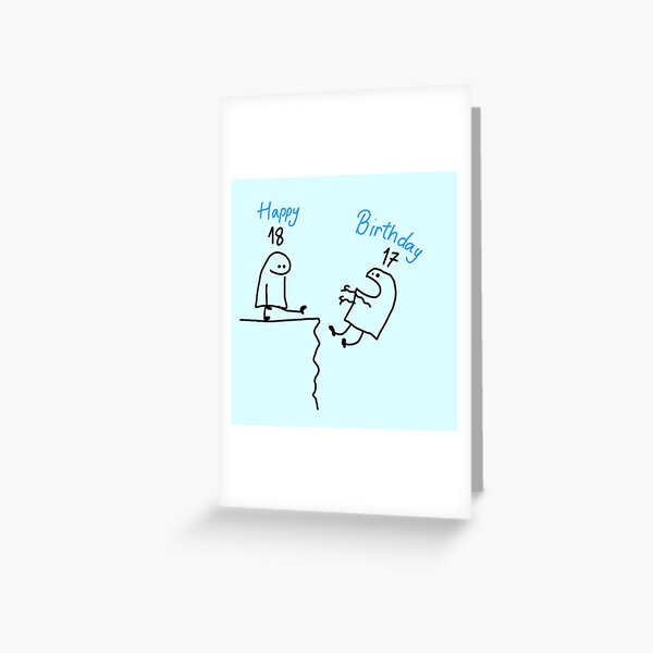 Item preview, Funny birthday card- 18th birthday designed and sold by vyascreations.