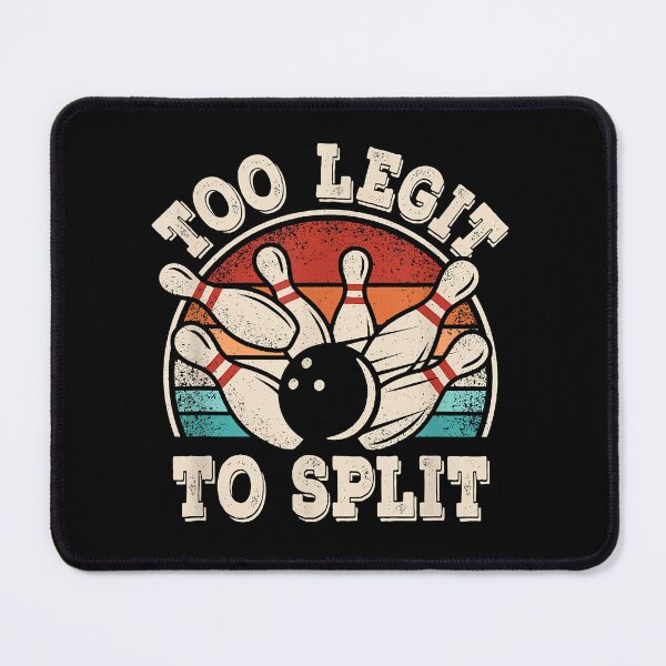 Item preview, Funny Bowling Lover Bowler Oo Legit O Split Retro  designed and sold by BlancheBaughman.