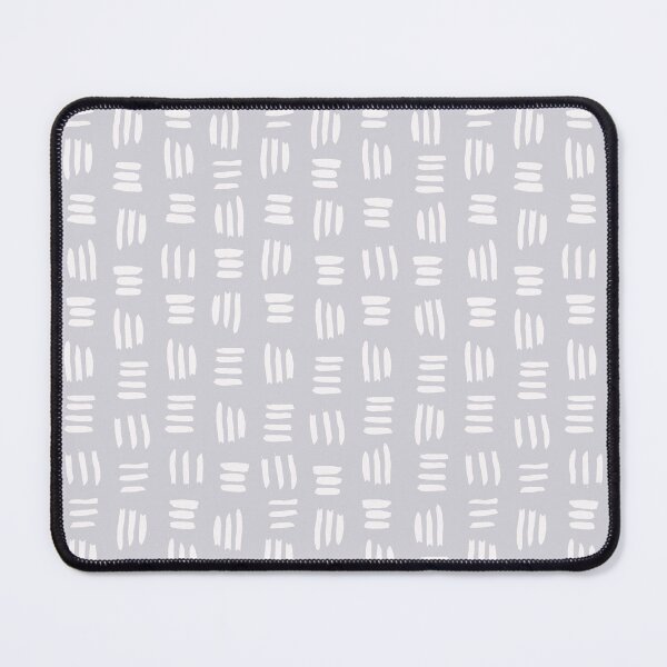 Item preview, Triad Lines in White on Grey designed and sold by Meena-and-Fox.