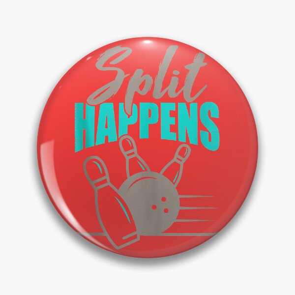 Item preview, Funny Bowling Split Happens Bowler Spare Strike Bowl   designed and sold by BlancheBaughman.