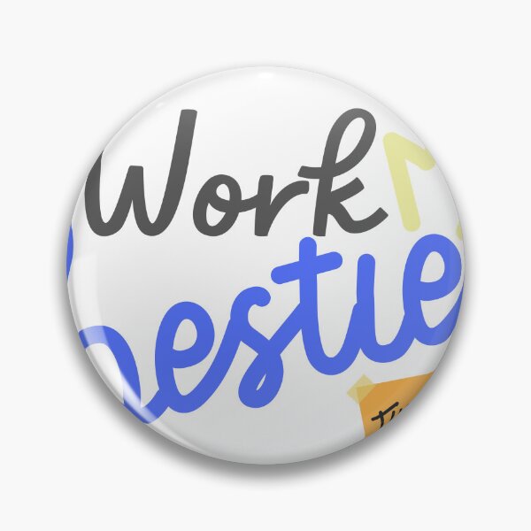 Item preview, Work Bestie - Blue designed and sold by Shy Introvert Tales.