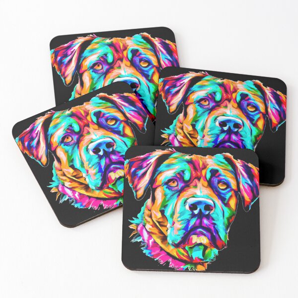 Item preview, Multicolor Dog - Version 2 designed and sold by AtlantisApparel.