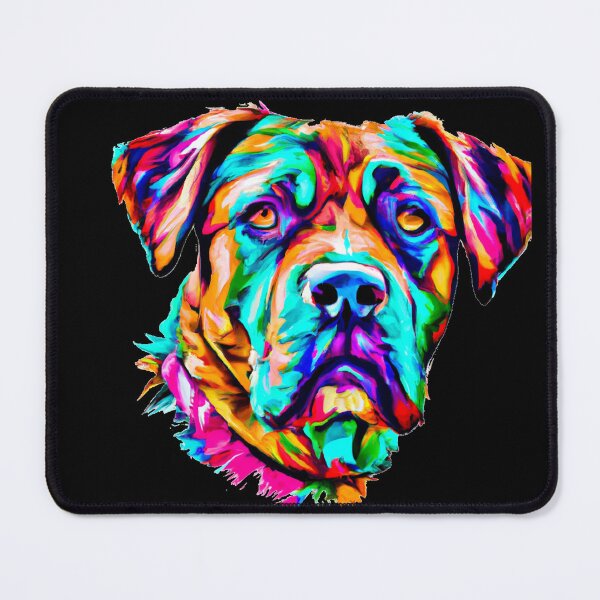 Item preview, Multicolor Dog - Version 2 designed and sold by AtlantisApparel.