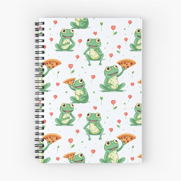 Item preview, Cute Frogs Eating Pizza designed and sold by Cameron Gray.