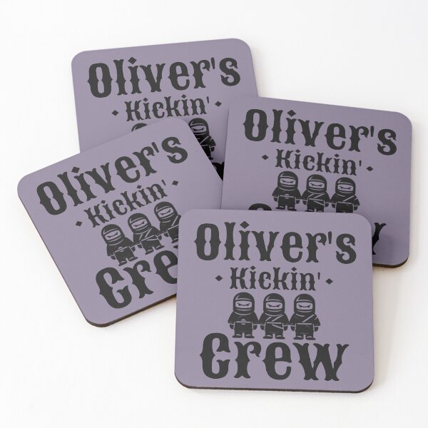 Item preview, Oliver’s kickin’ crew. Ninjas. Sportman designed and sold by Tsifra.