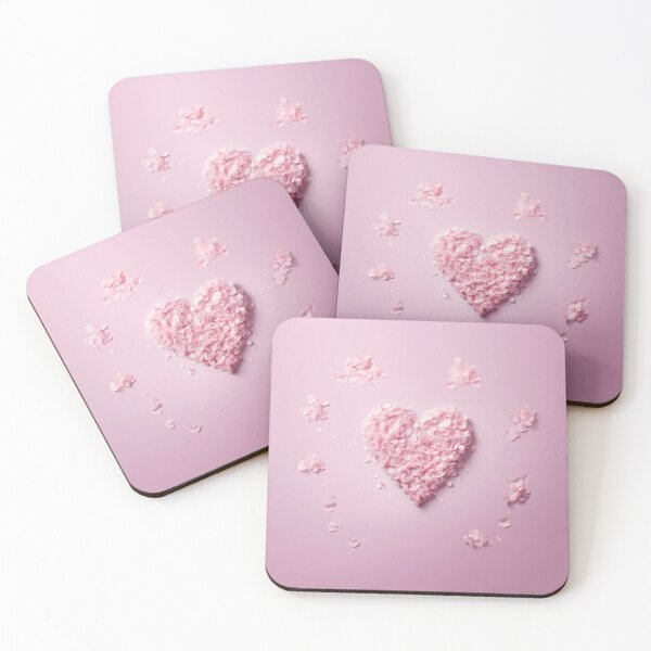 Item preview, Big Love- Pink Heart of Petals -  designed and sold by MysticMarble.