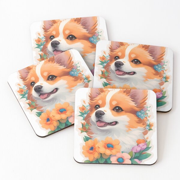 Item preview, Charming Corgis - Celebrating the Adorable Charisma of the Corgi Breed designed and sold by DimHel2.
