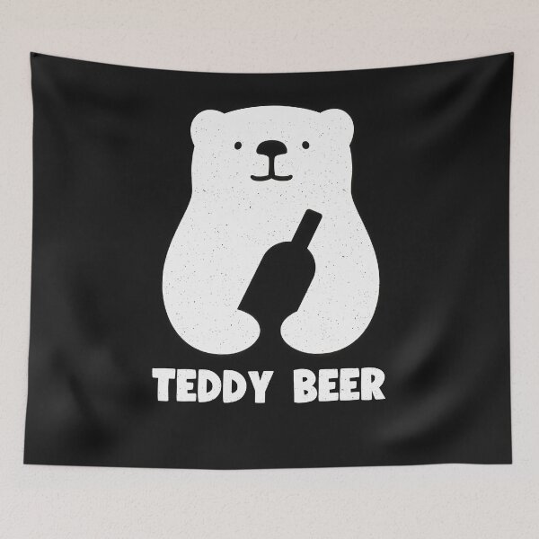 Item preview, Teddy Beer - Funny beer bear designed and sold by ChrisFeil.