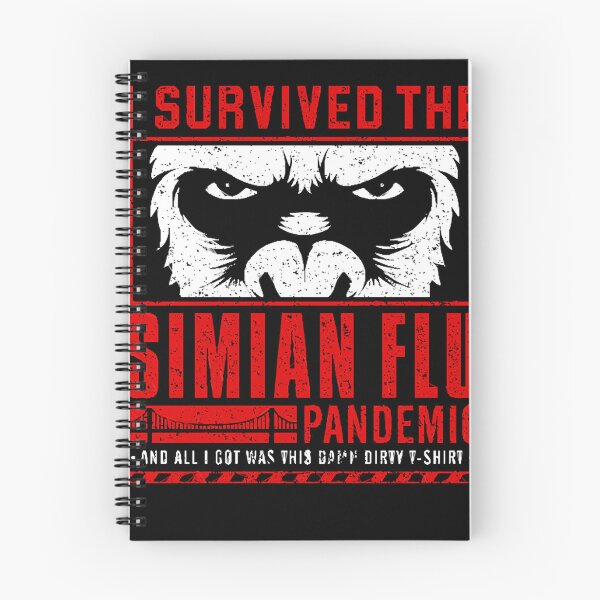 Item preview, I Survived the Simian Flu designed and sold by GarmentClumsyC.