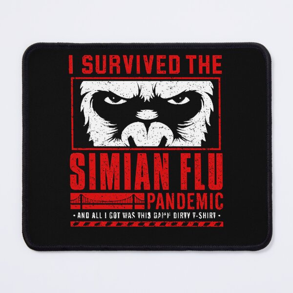Item preview, I Survived the Simian Flu designed and sold by GarmentClumsyC.