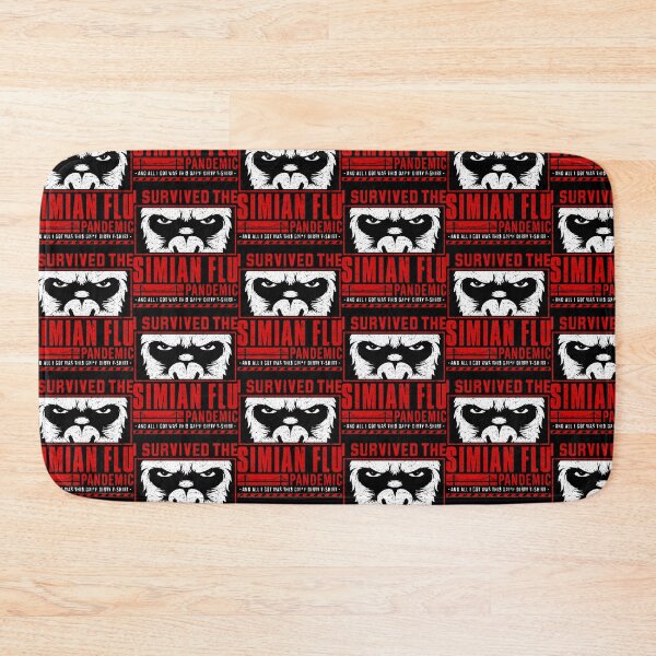 Item preview, I Survived the Simian Flu designed and sold by GarmentClumsyC.