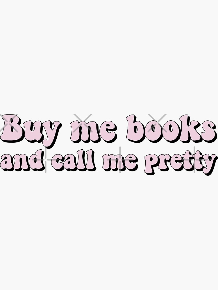 Buys books in bulk* Sticker for Sale by Latinoladas