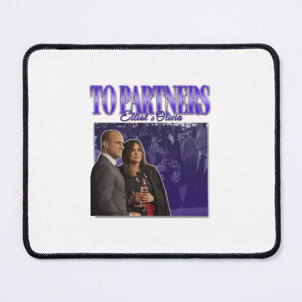 Item preview, To Partners EO Bensler Olivia Benson Elliot Stabler 90s Inspired Vintage Homage   .   	 designed and sold by dqbwxpns16.