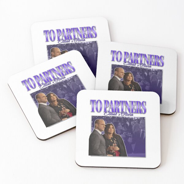 Item preview, To Partners EO Bensler Olivia Benson Elliot Stabler 90s Inspired Vintage Homage   .   	 designed and sold by dqbwxpns16.