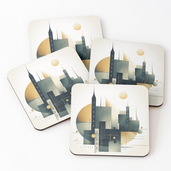 Item preview, Cityscape - Boho Inspired City Design designed and sold by Vril Design.
