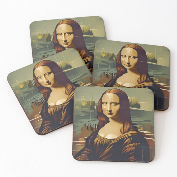 Item preview, Modern Mona Lisa designed and sold by medbenCreation.