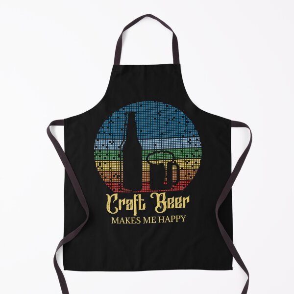 Item preview, Craft beer makes me happy designed and sold by ChrisFeil.