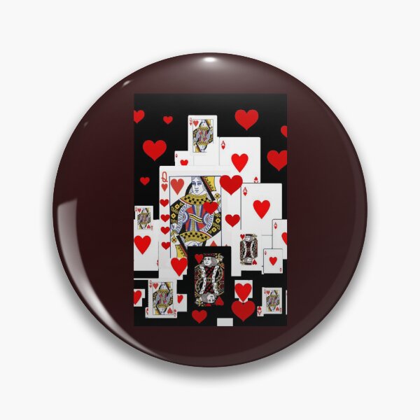Item preview, BLACK COLOR ROYAL COURT CASINO RED HEARTS CARDS48png designed and sold by Fernandesigner.