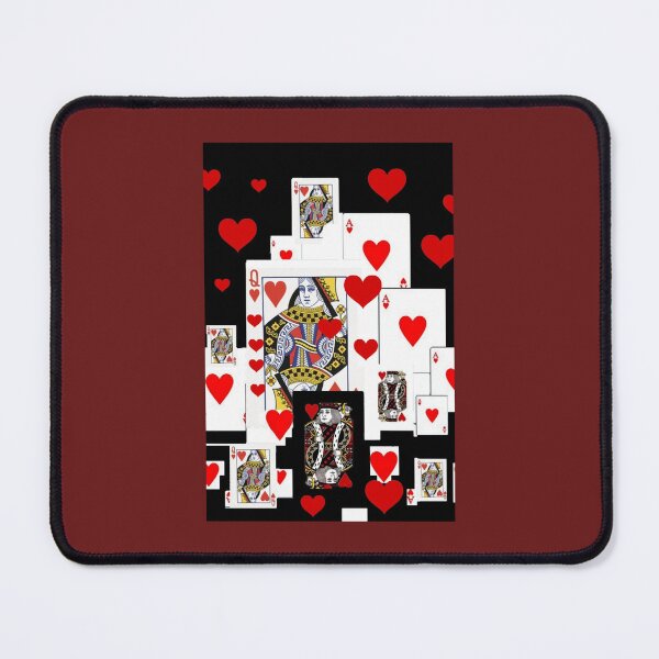 Item preview, BLACK COLOR ROYAL COURT CASINO RED HEARTS CARDS48png designed and sold by Fernandesigner.
