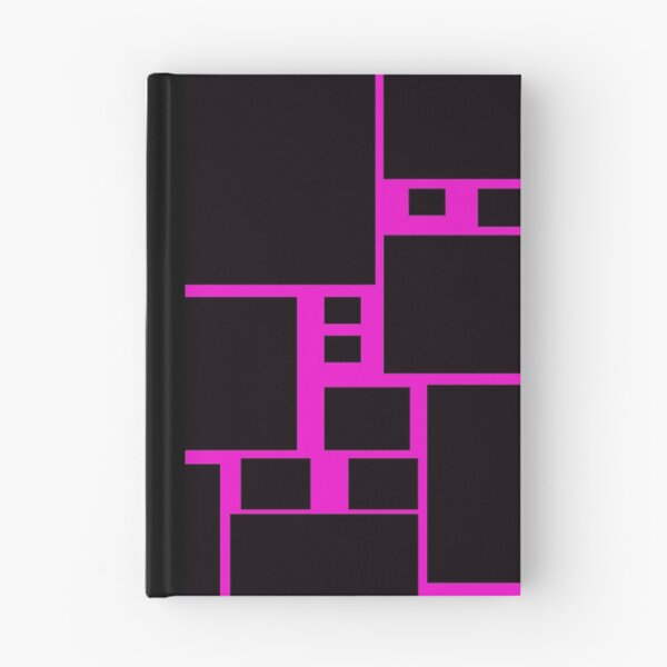 Item preview, Black squares on pink abstract 1 Graphic  designed and sold by Fernandesigner.