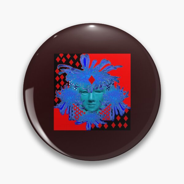 Item preview, BLUE CASINO QUEEN OF RED DIAMONDS FANTASY ART designed and sold by Fernandesigner.