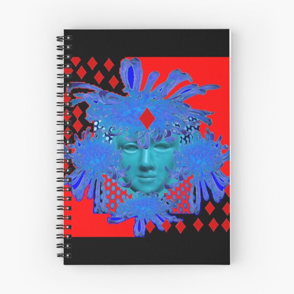 Item preview, BLUE CASINO QUEEN OF RED DIAMONDS FANTASY ART designed and sold by Fernandesigner.