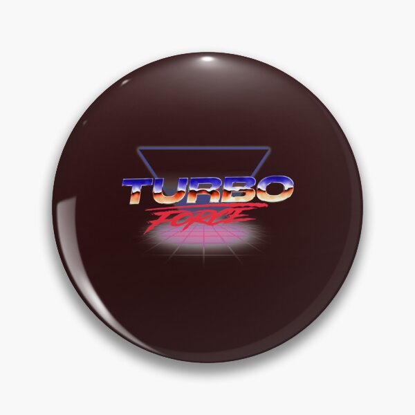 Item preview, Colorful retro design with 80s style Turbo Force logo93png designed and sold by Fernandesigner.