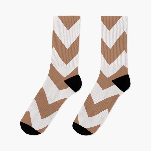 Item preview, Brown and white zigzag lines designed and sold by Sharon111.
