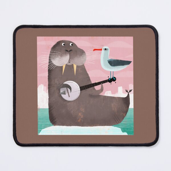 Item preview, Walrus and Albatross Art Print 	 designed and sold by seixyetvs34.