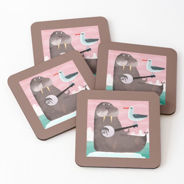 Item preview, Walrus and Albatross Art Print 	 designed and sold by seixyetvs34.