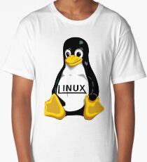 Tux Linux Long T-Shirt