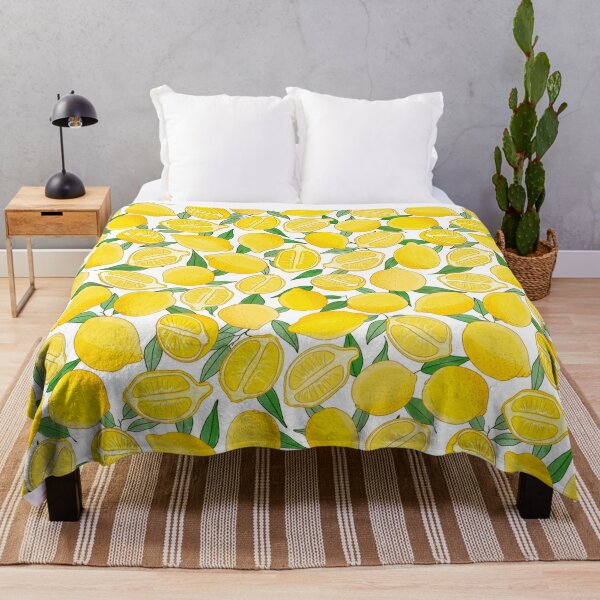 Lemon outlet print blanket