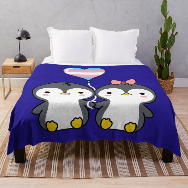 Item preview, Penguin Couple Trans Pride designed and sold by iucrvgboh85.