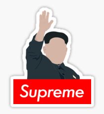 Kim Jon Un - Supreme Leader Sticker