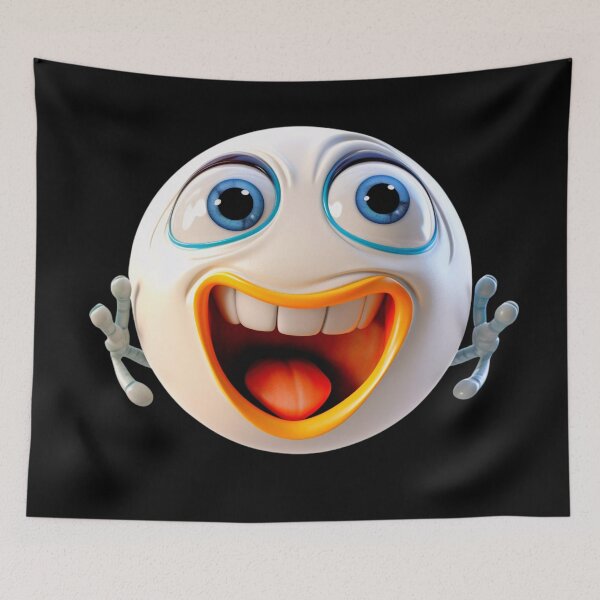 Item preview, Scary face designed and sold by DarkFablecation.