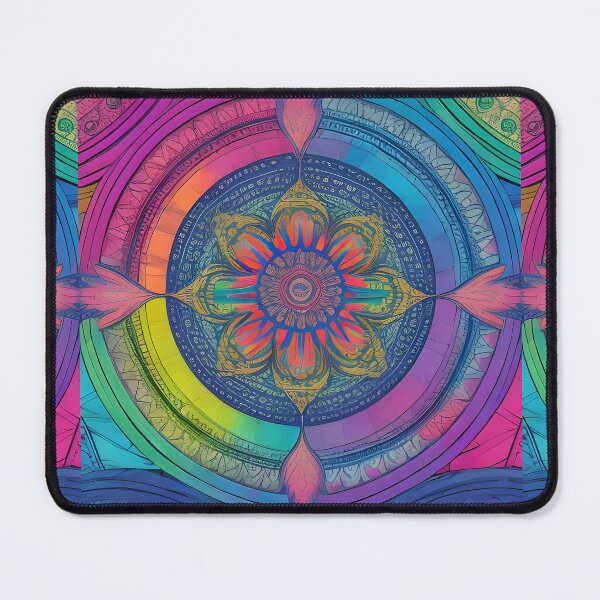 Item preview, Painted Mandala Circle Art 57 by MMA designed and sold by spacemandala.