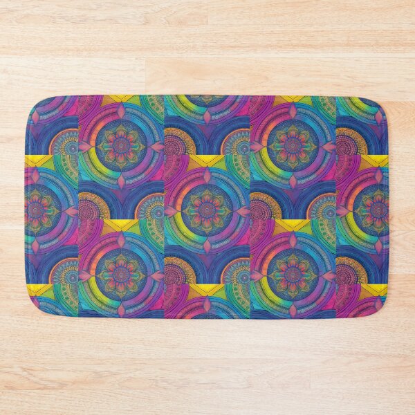 Item preview, Painted Mandala Circle Art 57 by MMA designed and sold by spacemandala.